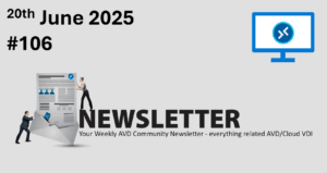 AVD Community Newsletter – 20th June 2025