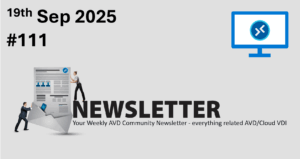 AVD Community Newsletter – 19th Sep 2025