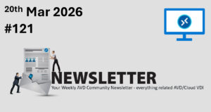 AVD Community Newsletter – 20th Mar 2026