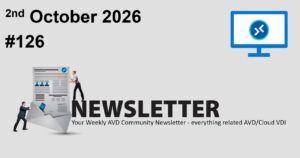 AVD Community Newsletter – 2nd October 2026